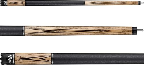 Vista 18 de Viper Elemental - Taco de billar/billar (2 piezas) Marrón,Cereza,Ash with Cherry Stain,Ceniza, madera