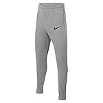 NIKE Kid Y Nk Flc Park20 Kp Pants, Dk Grey Heather/Black/Black, S (128-137 cm)