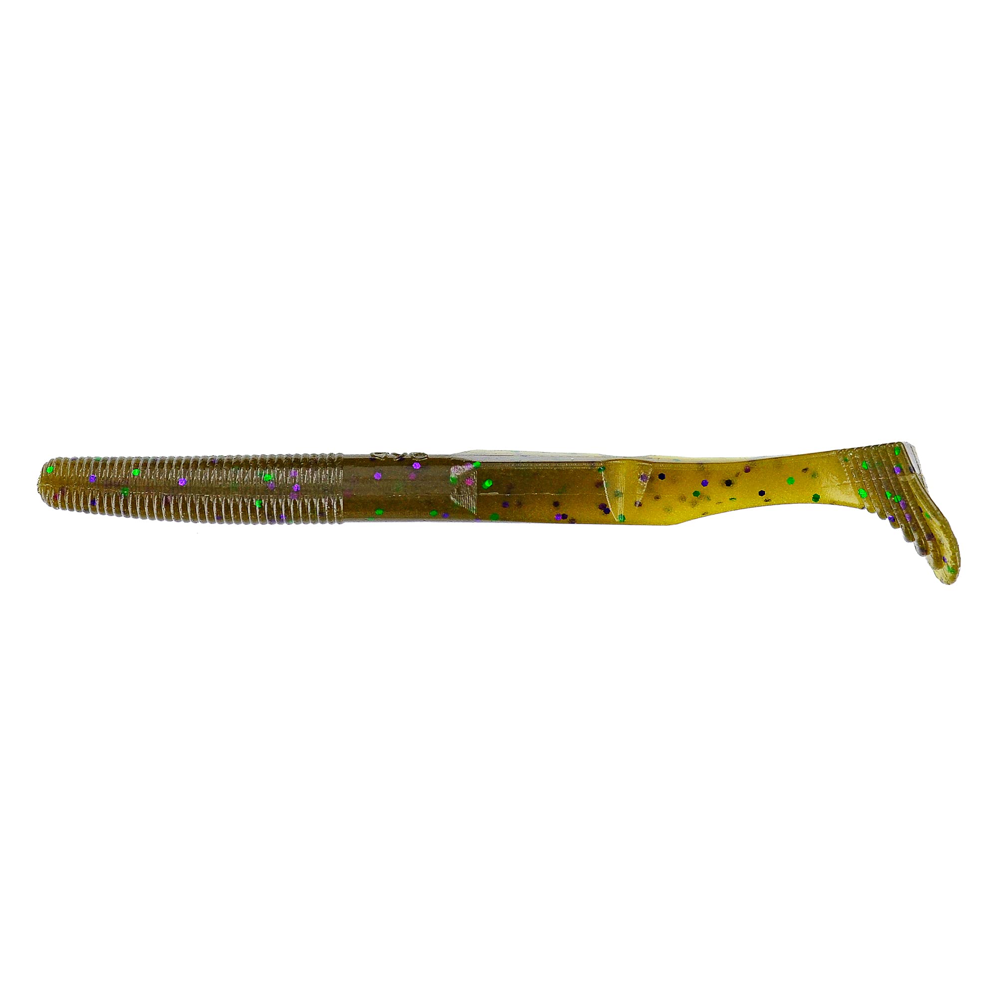 Yamamoto 31-10-301 Swim Senko, 5" Green Pumpkin with Large Green &