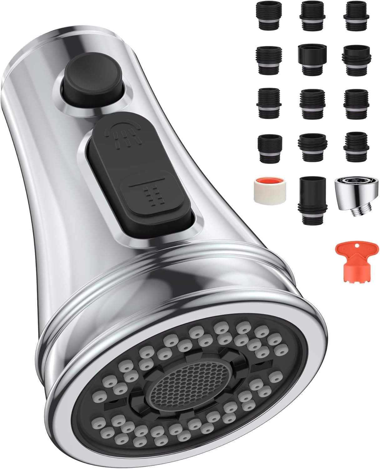 Tête de robinet de cuisine de rechange de haute qualité finition nickel brossé durable