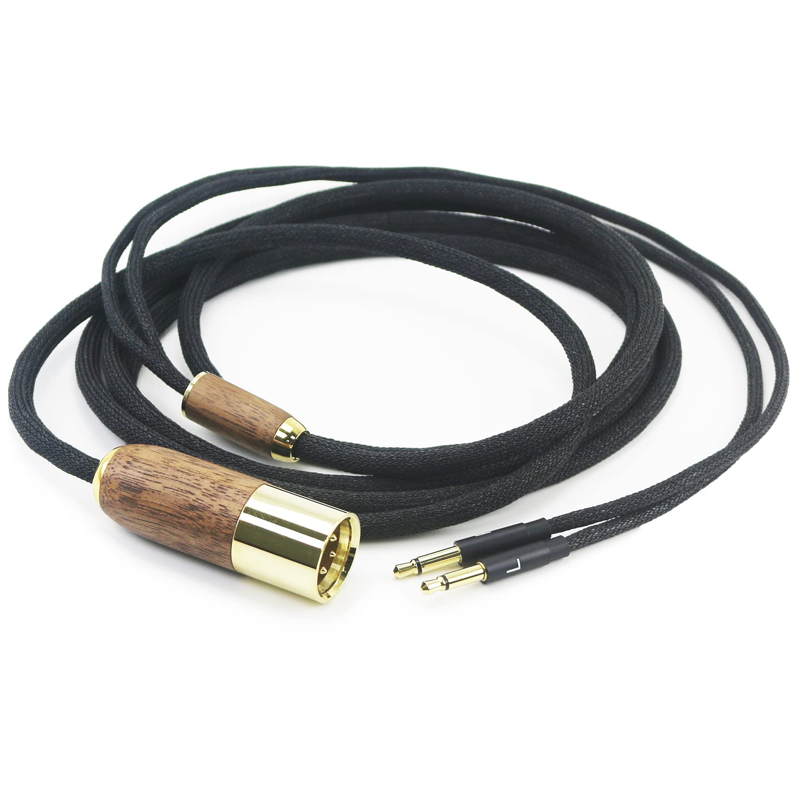 4.4mm Gebalanceerde Upgrade Kabel 6N OCC Verzilt Koper Voor Monolith M1060 Nighthawk Hoofdtelefoons