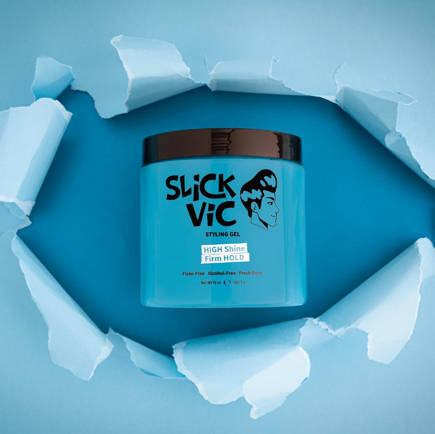 Amazon.com : Slick Vic Styling Gel For Men | Strong Hold Styling