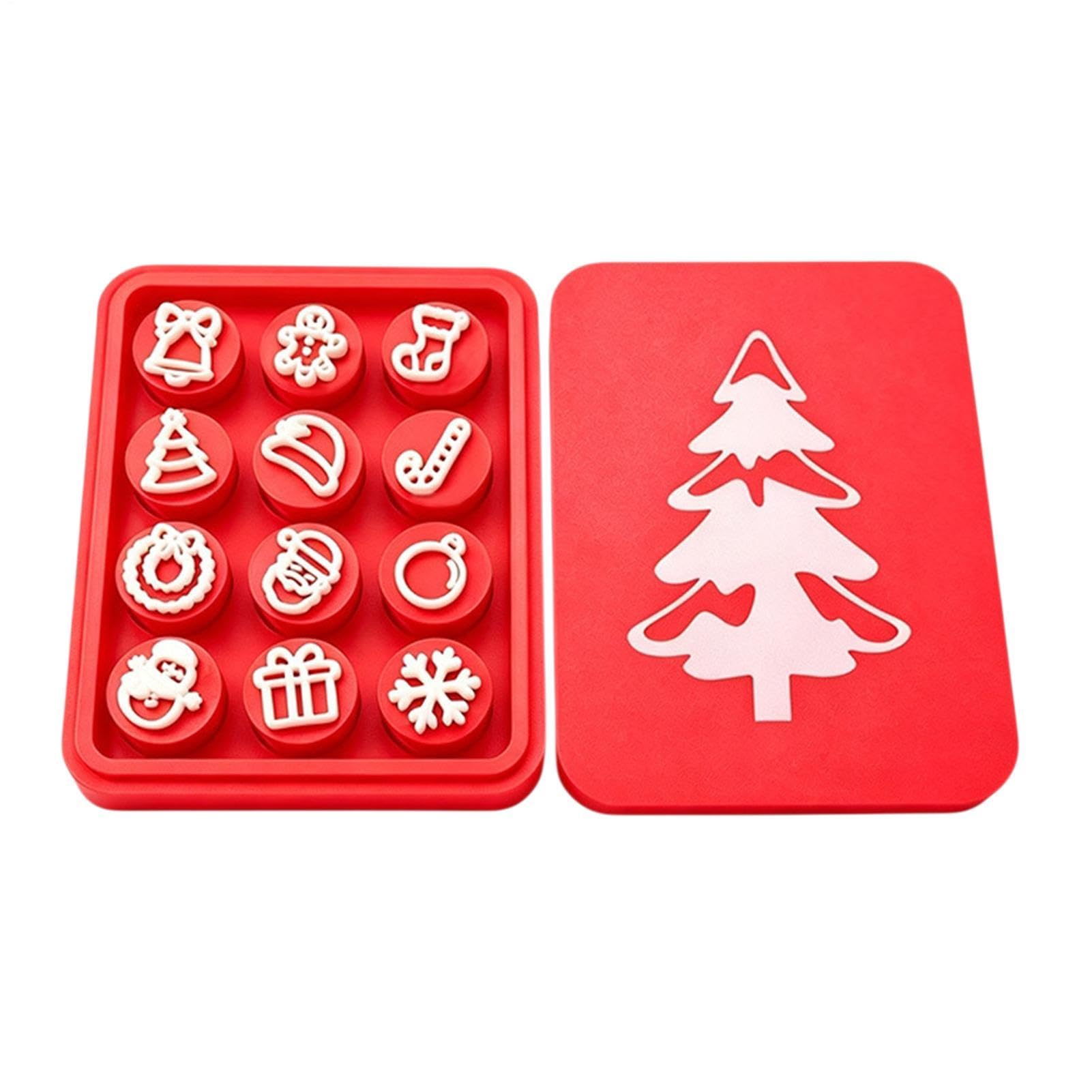 Christmas Clay Stamps Mini Festive Stamping Tools
