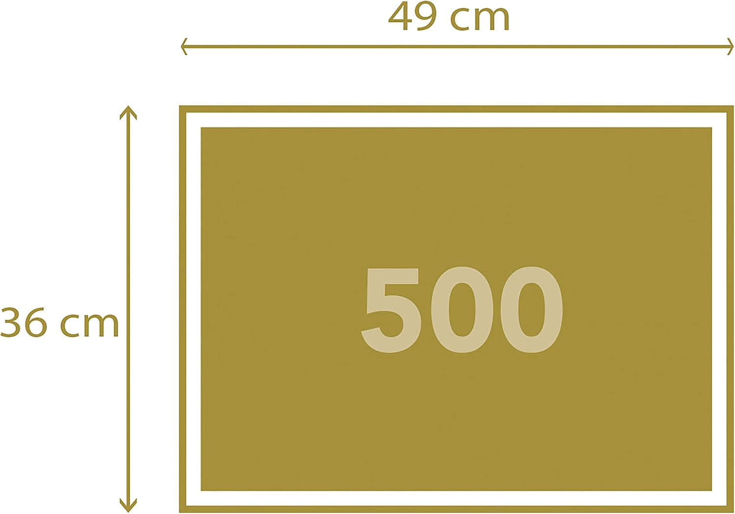 Clementoni - 35058 - Collection Puzzle for Adults and Children - Paradise Beach - 500 Pieces