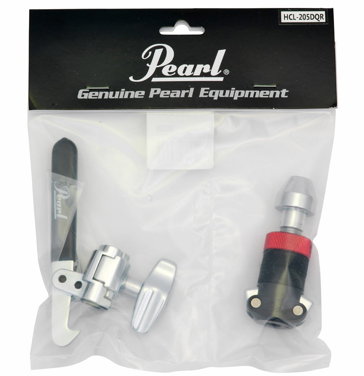 Pearl HCL-205DQR Rapid Lock Super-Grip Hi-Hat Drop-Clutch + keepdrum Drumsticks