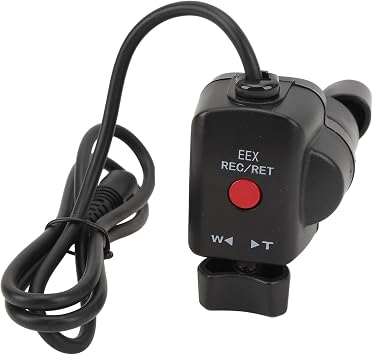 Camcorder Zoom Controller with 8 Pin Connector REC RET Start Stop Control Sensitive Zoom Knob Compact Design for PMW EX1 EX3 EX1R EX280 EX260 X280 EX330 F3 Ideal for Professional F