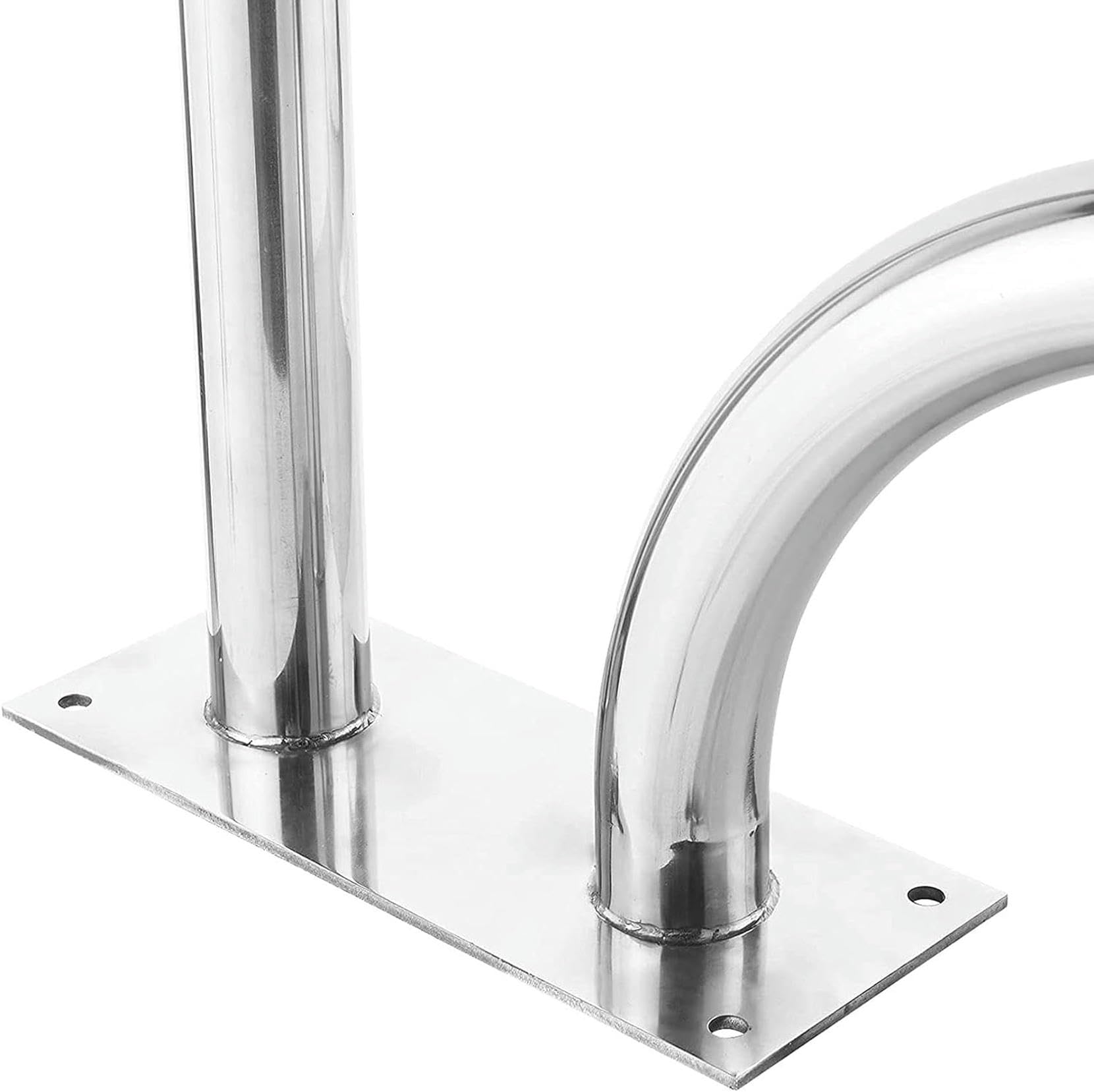 Pasamanos de Piscina Pasamanos de Piscina de Acero Inoxidable 304 Premium para Piscinas enterradas, pasamanos de Seguridad de Piscina con Base de Montaje rápido