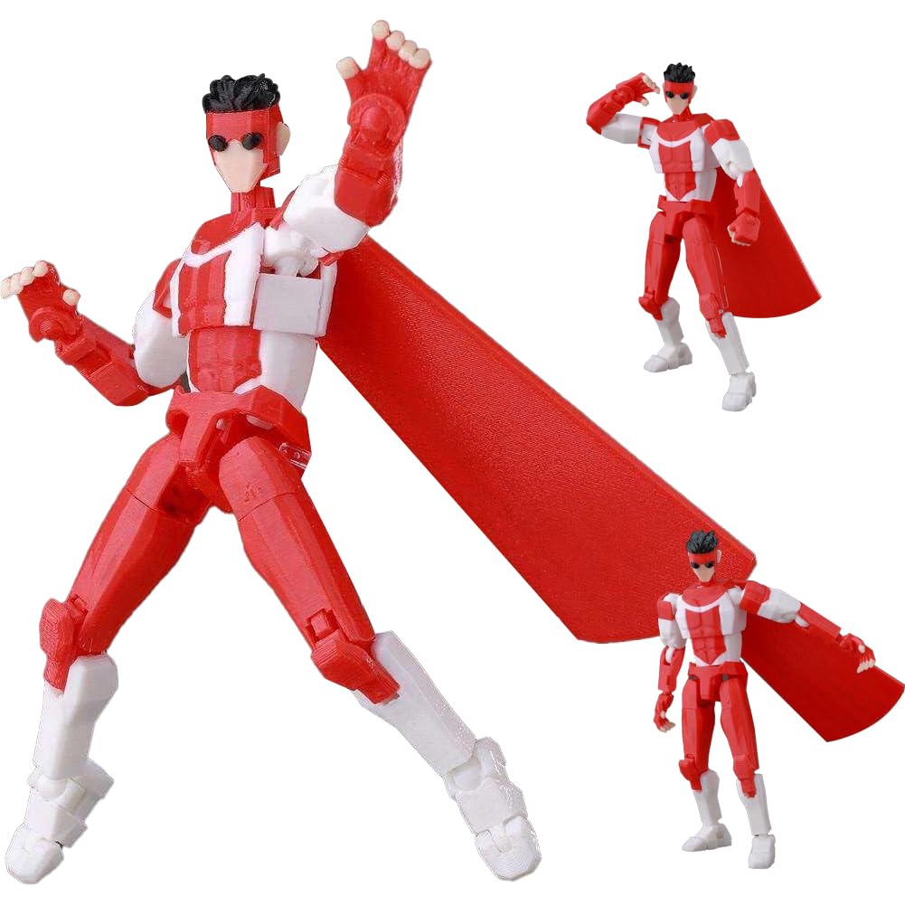 Anjinguang Mark Grayson Figure 3D Printed Movable Joints Super Action Statue with Interchangeable Accessories Desktop Decoration Collectibles Gift 13.5CM โ image 1