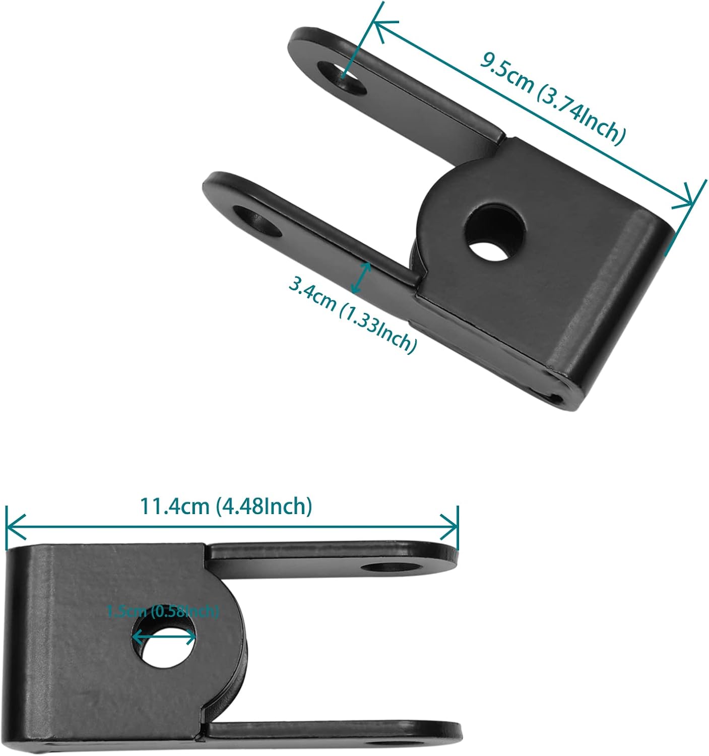 Torsion Bar Keys and Shock Extenders Brackets, Adjustable 1-3" Lifting Front Suspension leveling Kit, Compatible with 2000-2006 Chevy Avalanche/Silverado/Tahoe, GMC Sierra/Yukon, Cadillac Escalade 4WD