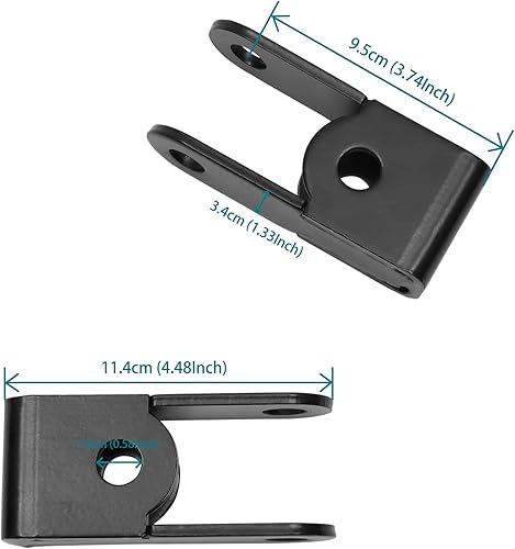 Miniatura 5 de Llaves de barra de torsión y extensores de choque, soportes ajustables de 1-3 pulgadas, kit de nivelación de suspensión delantera de elevación
