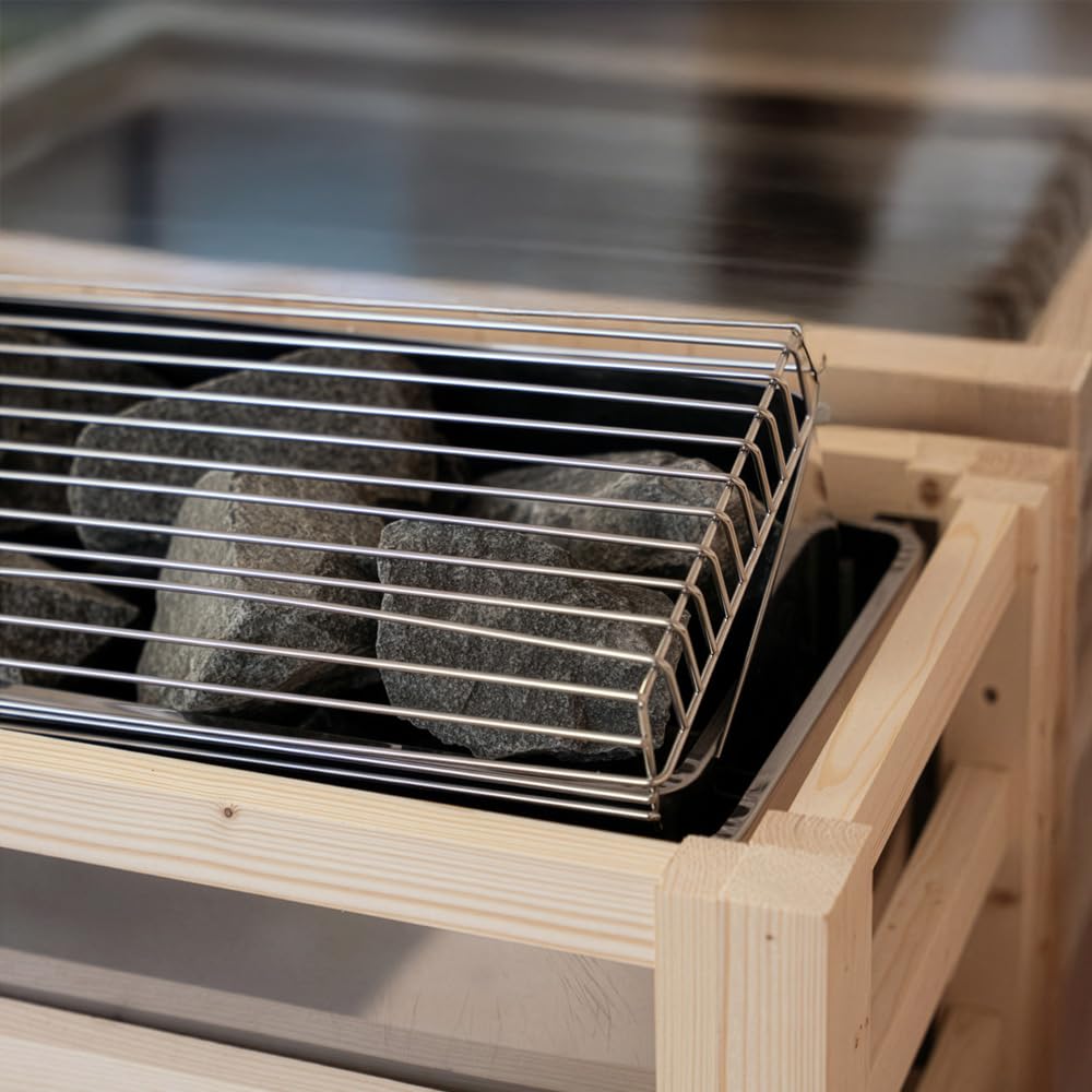 Home Deluxe Sauna da casa 'SHADOW XL BIG' Compreso il forno a sauna I Cabina sauna, Sauna tradizionale, Sauna tradizionale finlandese, Sauna per la casa, Sauna a infrarossi