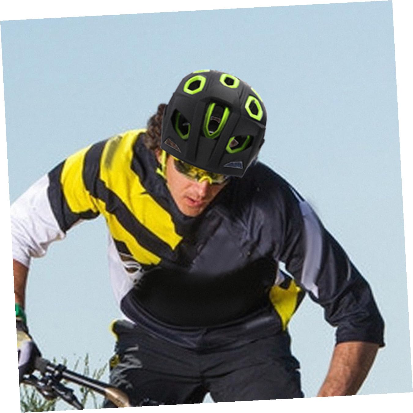 Toddmomy Casco da Bicicletta per Uomo e Donna, Regolabile, 1 Grande Apertura di Ventilazione, Pc, per Ciclismo All'aperto