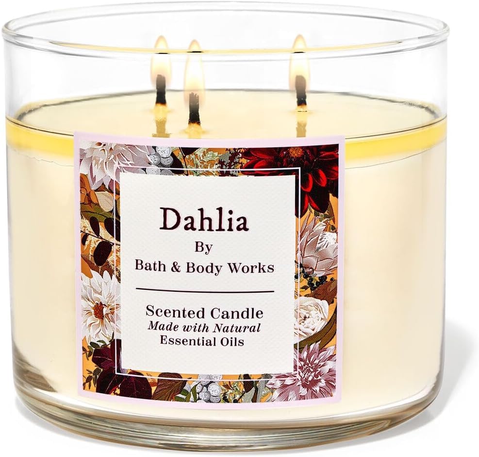 Dahlia 3-Wick Candle 14.5 Oz