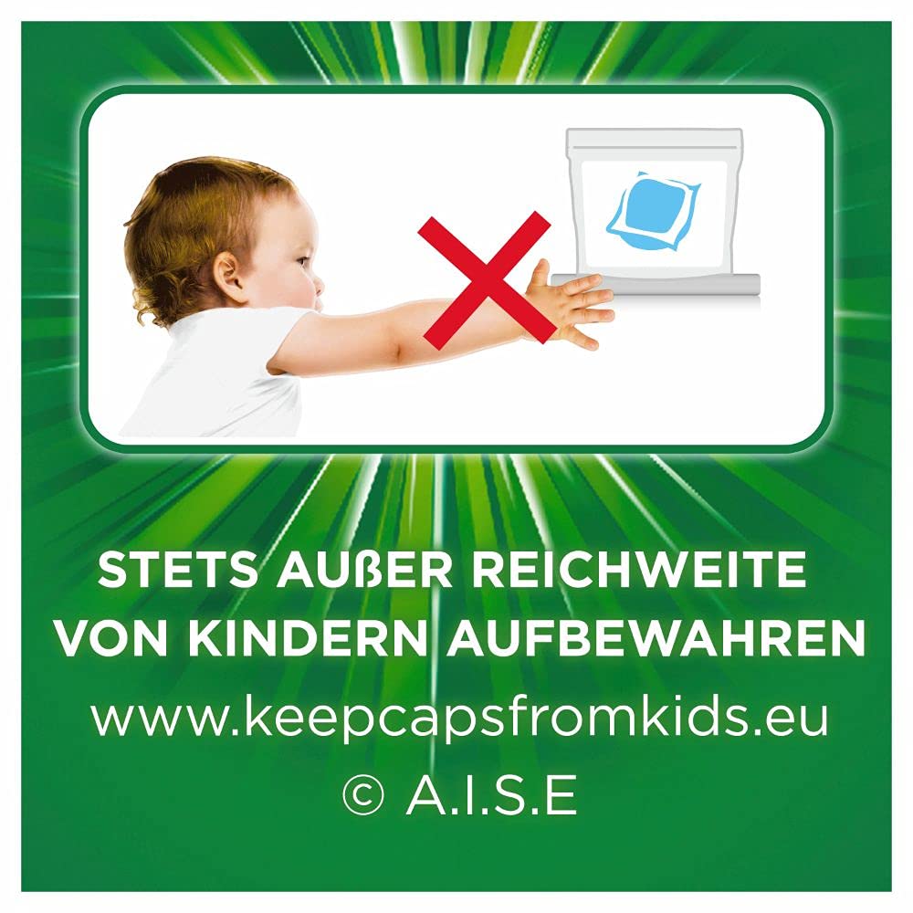 Ariel Waschmittel Pods All-in-1, 98 Waschladungen (2 x 49) Universal Frischer Wäscheduft und strahlende Reinheit