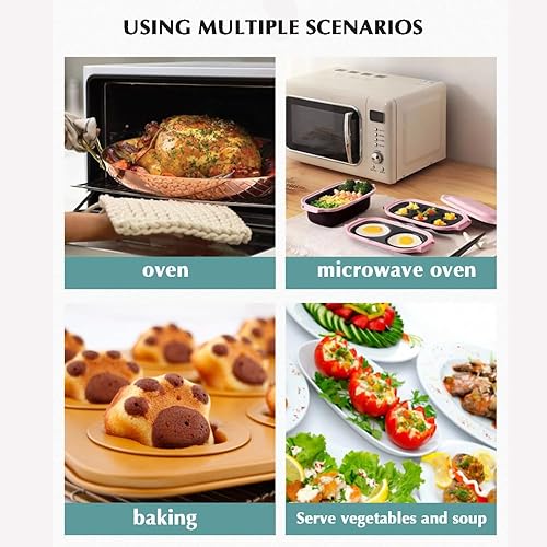 Miniatura 2 de Waffle Plaid Surface Cooking Pinch MittsMini Soft Silicone Heat Insulation Microwave Baking Oven Mitts Reusable Heat Resistant Finger Pinch Mittsfor