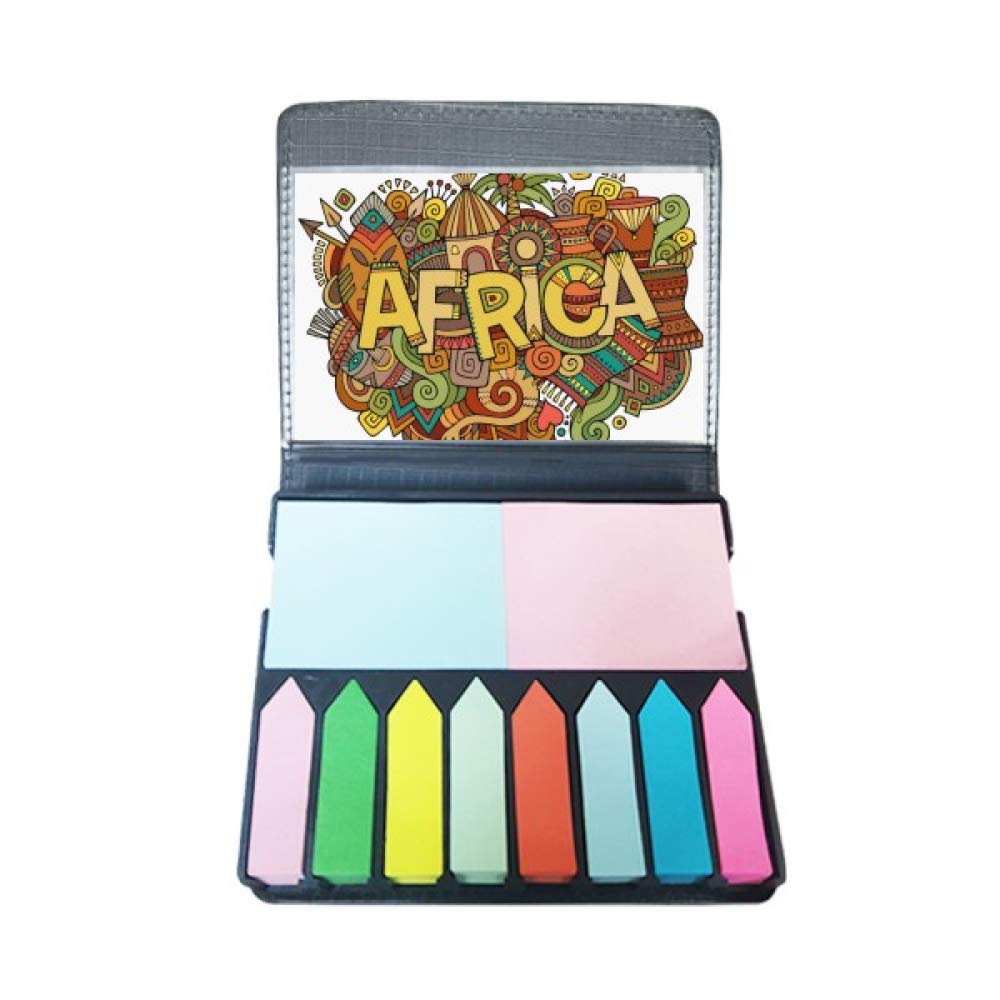 Marque-page autoadhésif style africain pour votre lecture créative - 5