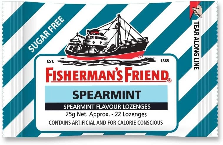 Lofthouse's Fisherman's Friend Sugar Free Spearmint Flavor 22 Lozenges by Fisherman's Friend