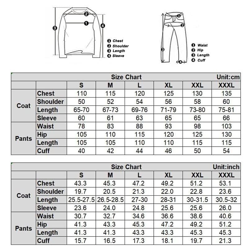Taktisches Camouflage Softshell Hoody Jacke Mantel Hose Bekleidungsset