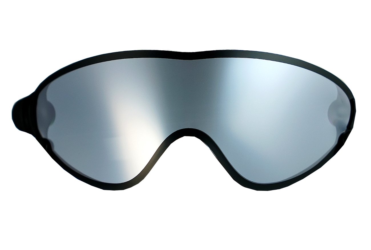 Uvex Comanche to Off ESS - Lente di ricambio per occhiali da sci Comanche come take Off, lente singola Litemirror Silver