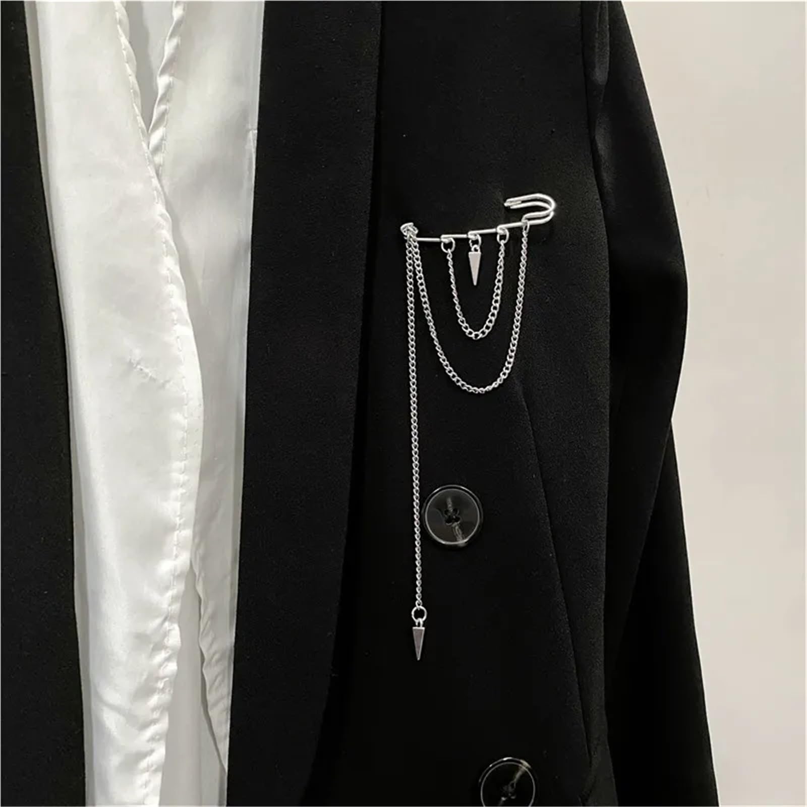 Broche de solapa para hombre, 20 piezas de joyería para hombres y mujeres, nueva decoración de cadena, broche, accesorios de traje, pin de hebilla