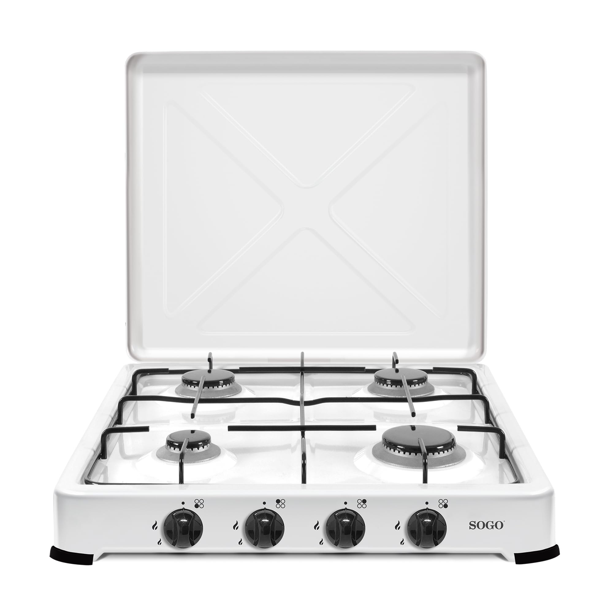 COCINA GAS DI 4 FUEGOS Potencia 1.85+2X1.5+1.0KW Consumo 134+2X109+72GR/H