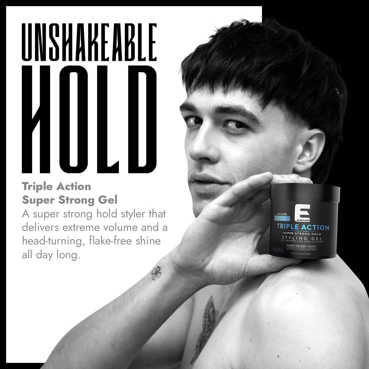 Elegance Triple Action Hair Gel, Blue, 17.6 Ounce : Amazon.ca