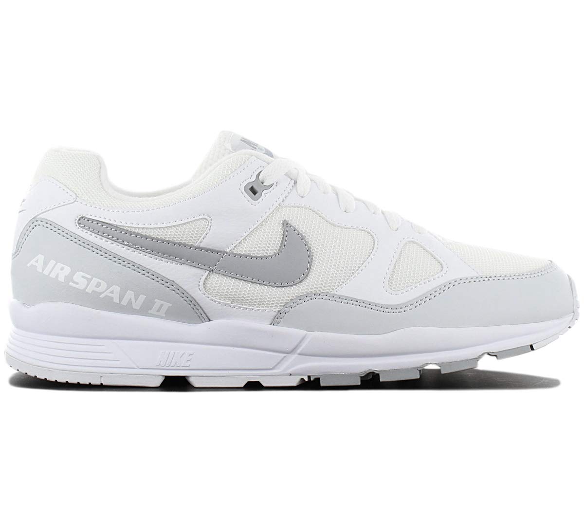 Nike Men's Air Span Ii Competition Running Shoes, Multicolour White Wolf  Grey Pure Platinum 105,