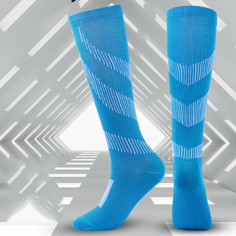 Striped Pressure Socks Casual Nylon Men's Women's