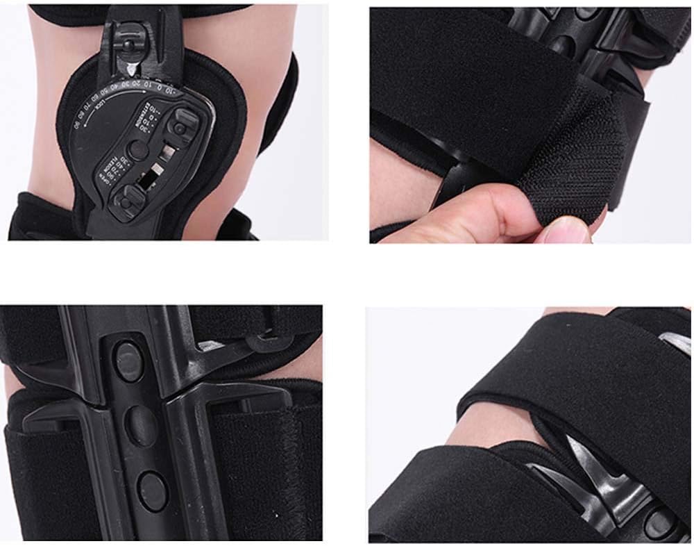 ヒンジ付きROMニーブレース、ニーサポートブレース、調節可能な脚安定装置回復後の安定化のためのOP回復後