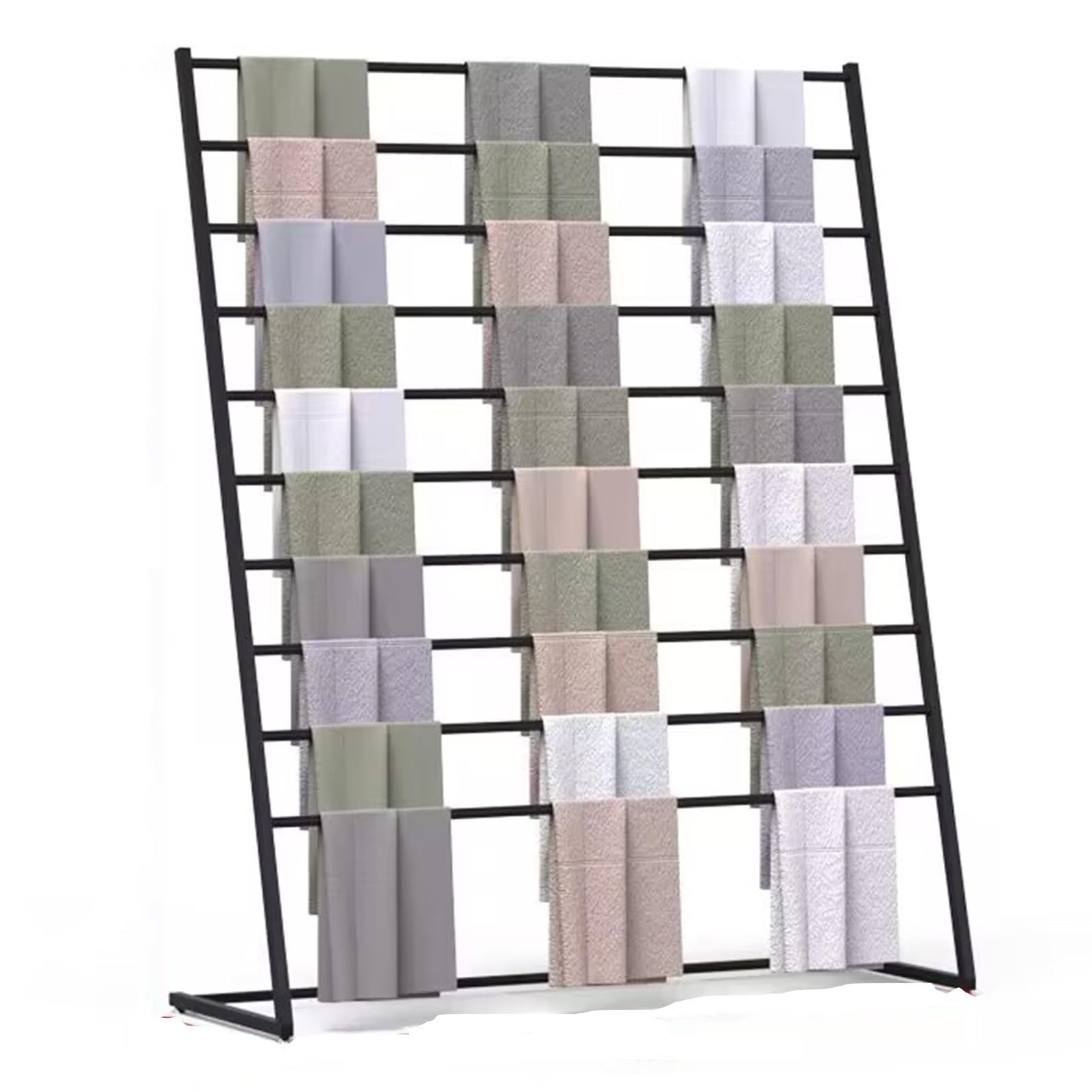 Porte-draps et présentoir de sol pour organiser la chambre et le dressing
