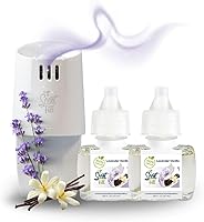 Vista 13 de Scent Fill Ambientador 100% natural de eucalipto enchufable, recambios de aceite perfumado, 2 recambios + difusor