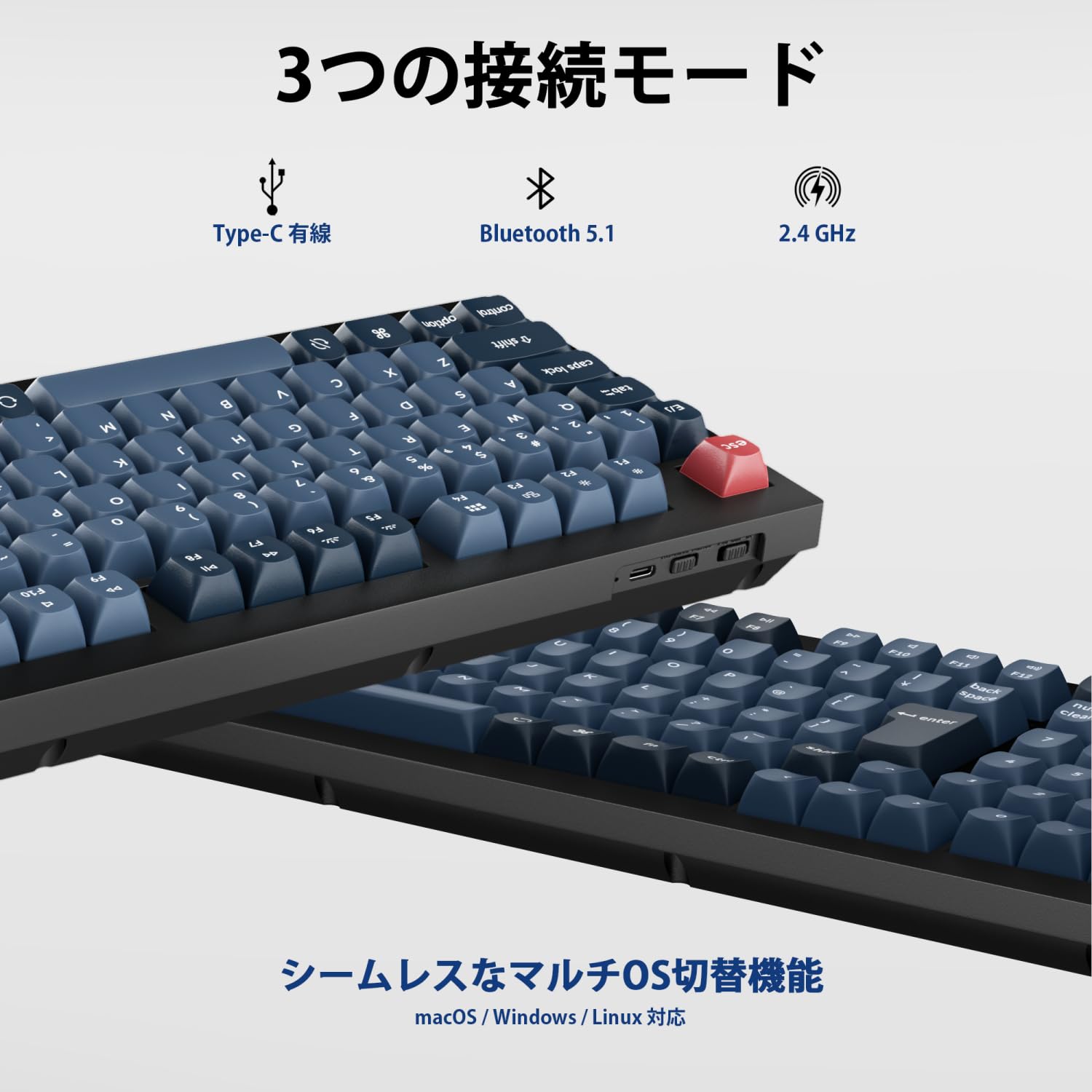Amazon | 【国内正規品】Keychron V5 Max カスタムワイヤレス