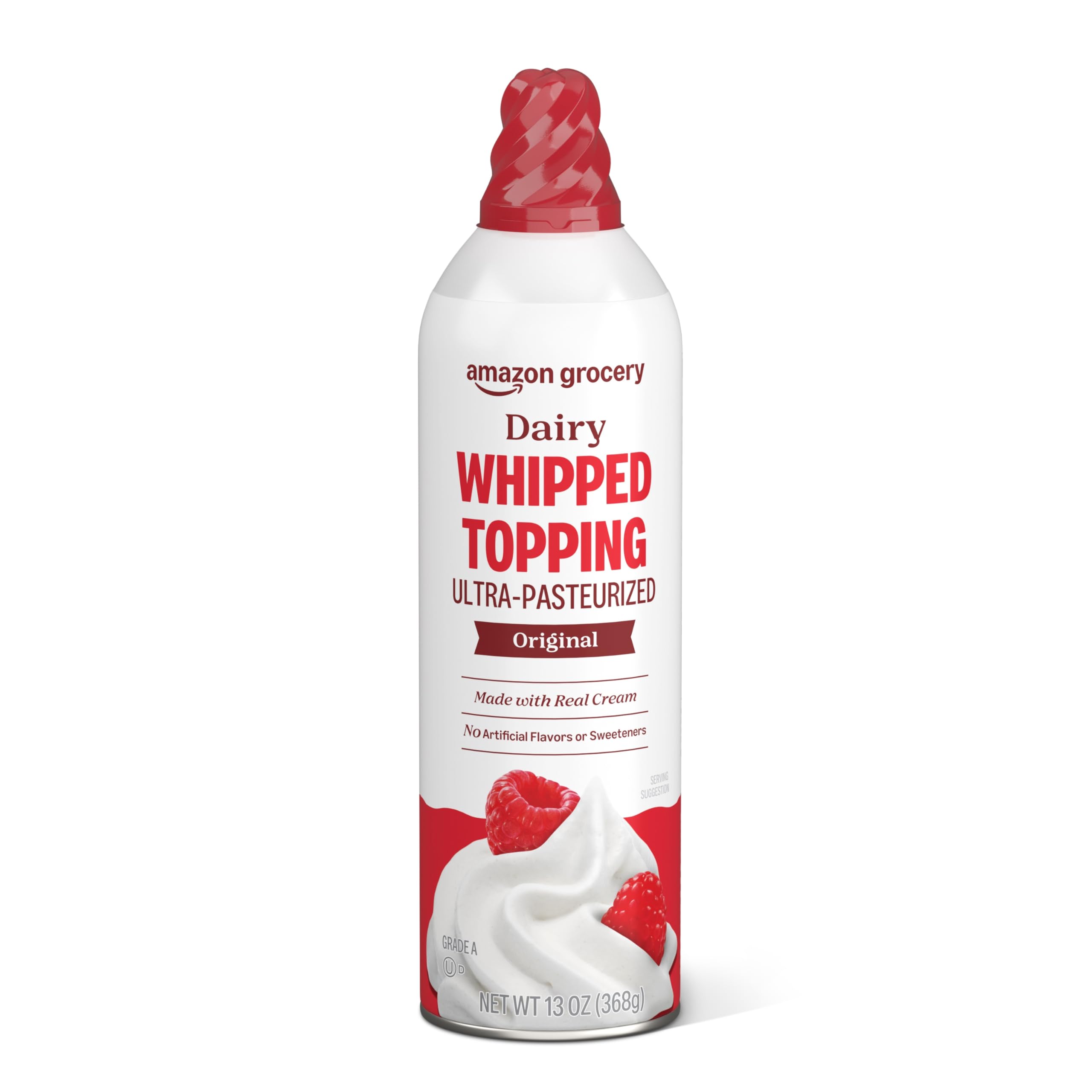 Amazon Grocery Original Ultra Pasteurized Dairy Whipped Topping 13 Oz Previously Amazon Fresh Packaging May Vary