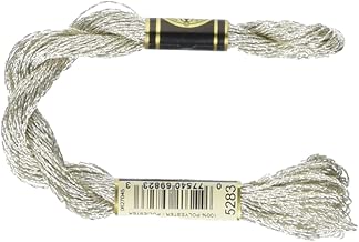 DMC Metallic Pearl Cotton Skeins Size 5 - 27.3 Yards-Silver - coolthings.us