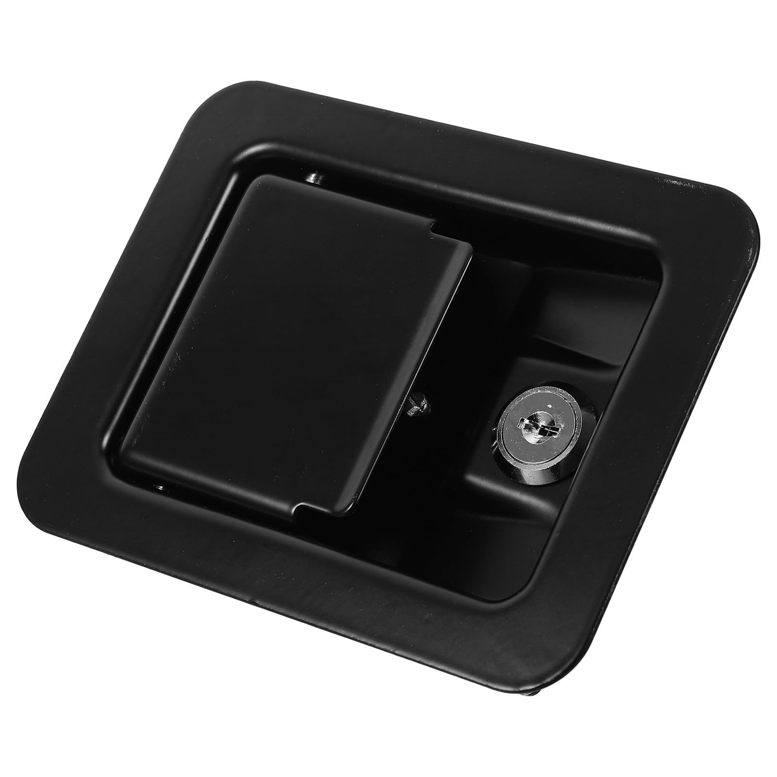 Loquet électrique noir en acier inoxydable pour coffret