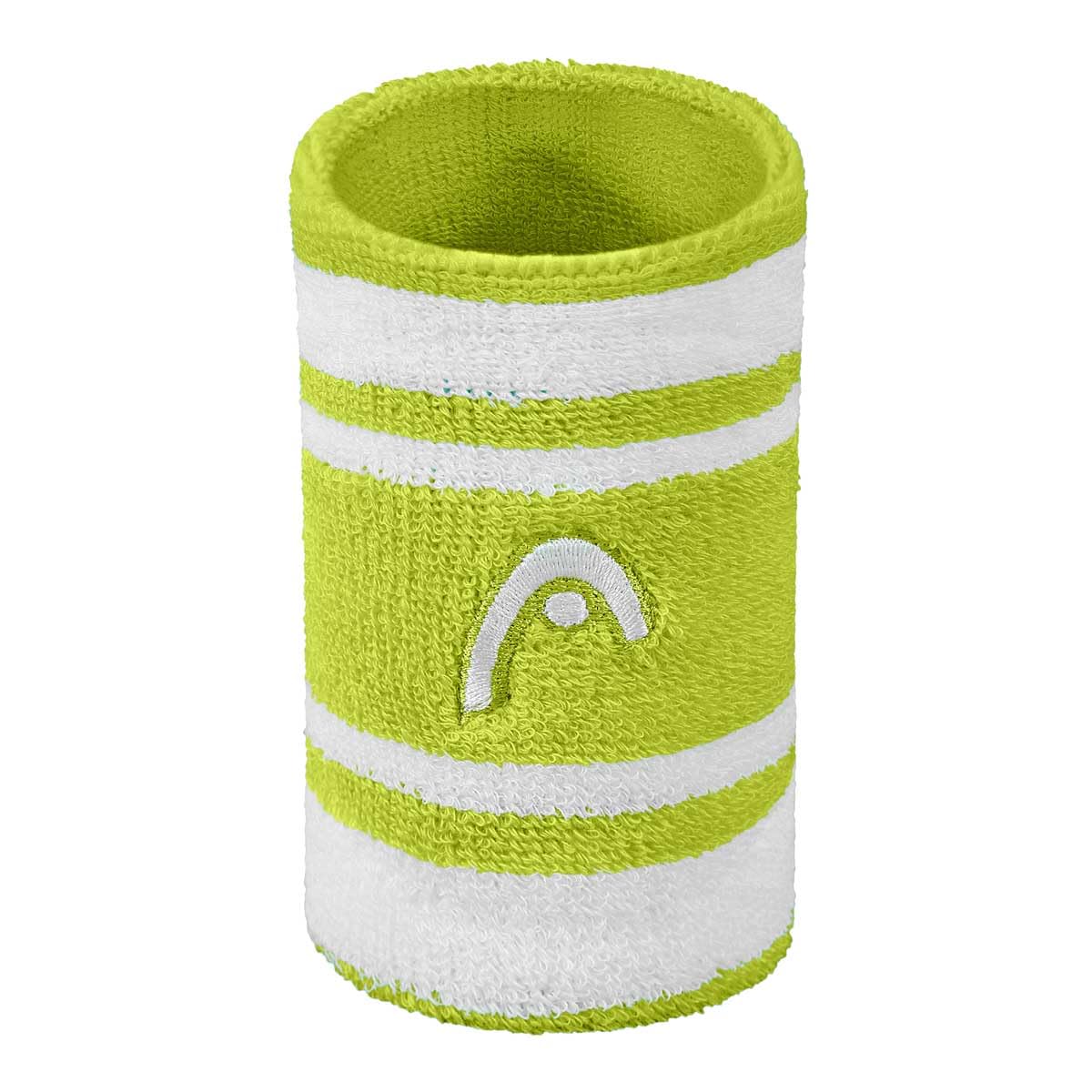 HEAD Striper Wristband 5", Color - Green/White