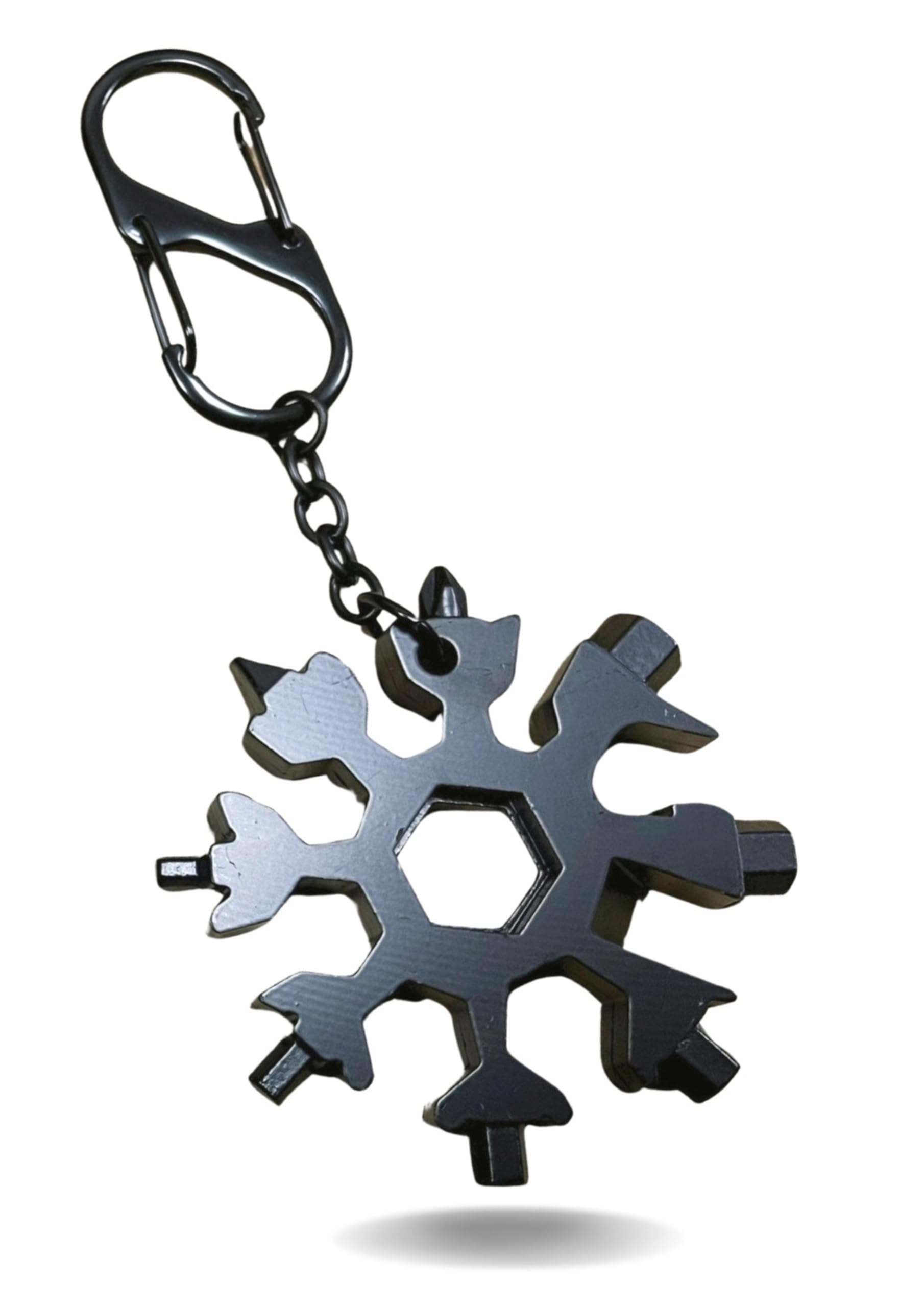 18-in-1 Snowflake Multitool, Stainless Steel Snowflake Bottle Opener - View #3