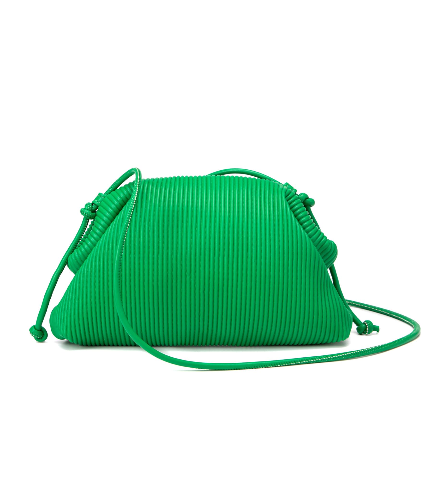 KingTo Soft Cloud Clutch Purse for Women, Dumpling Crossbody Bag with Strap