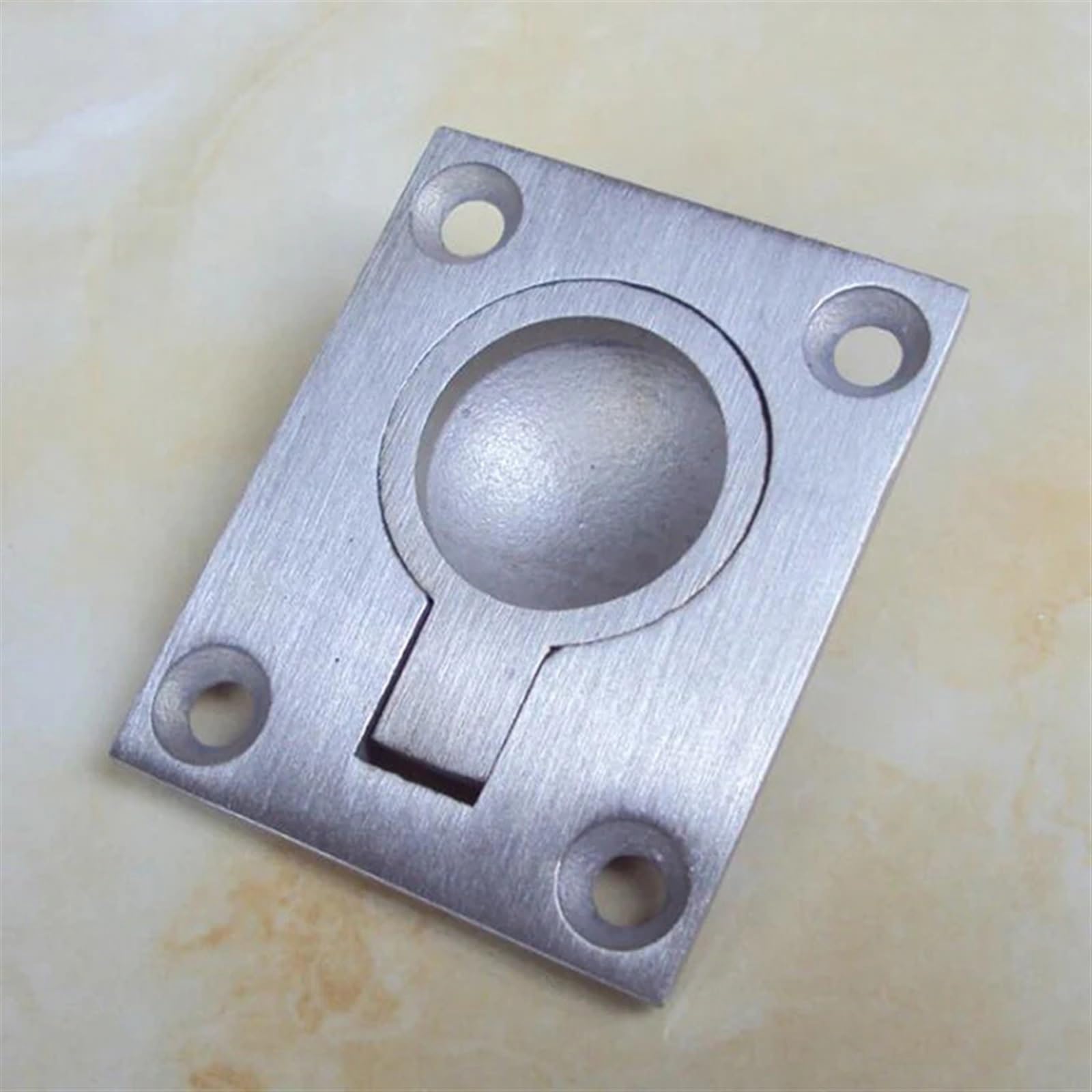 Manija oculta minimalista de 6.4x4.4cm ideal para optimizar armarios modernos