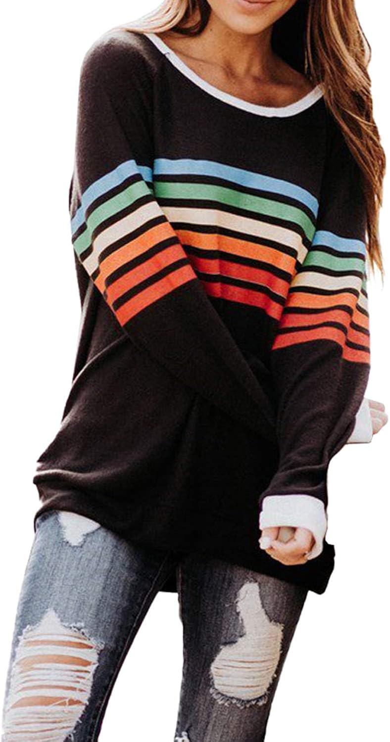cute striped long sleeve shirts