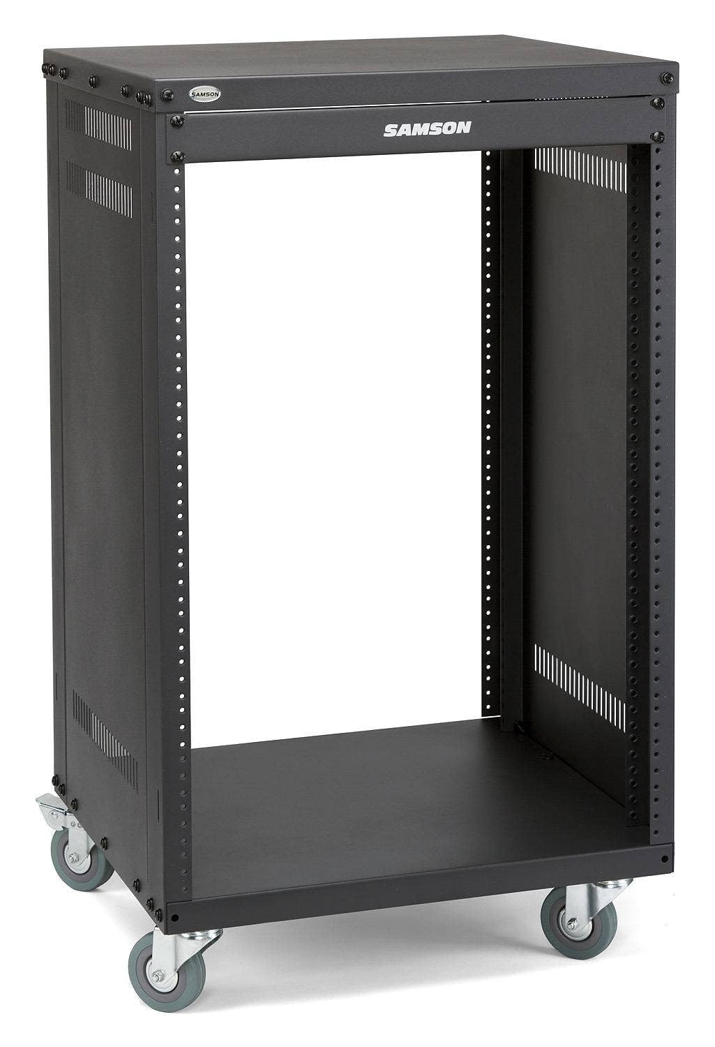 Snapklik.com : Samson SRK16 Universal 16 Space Rack Stand