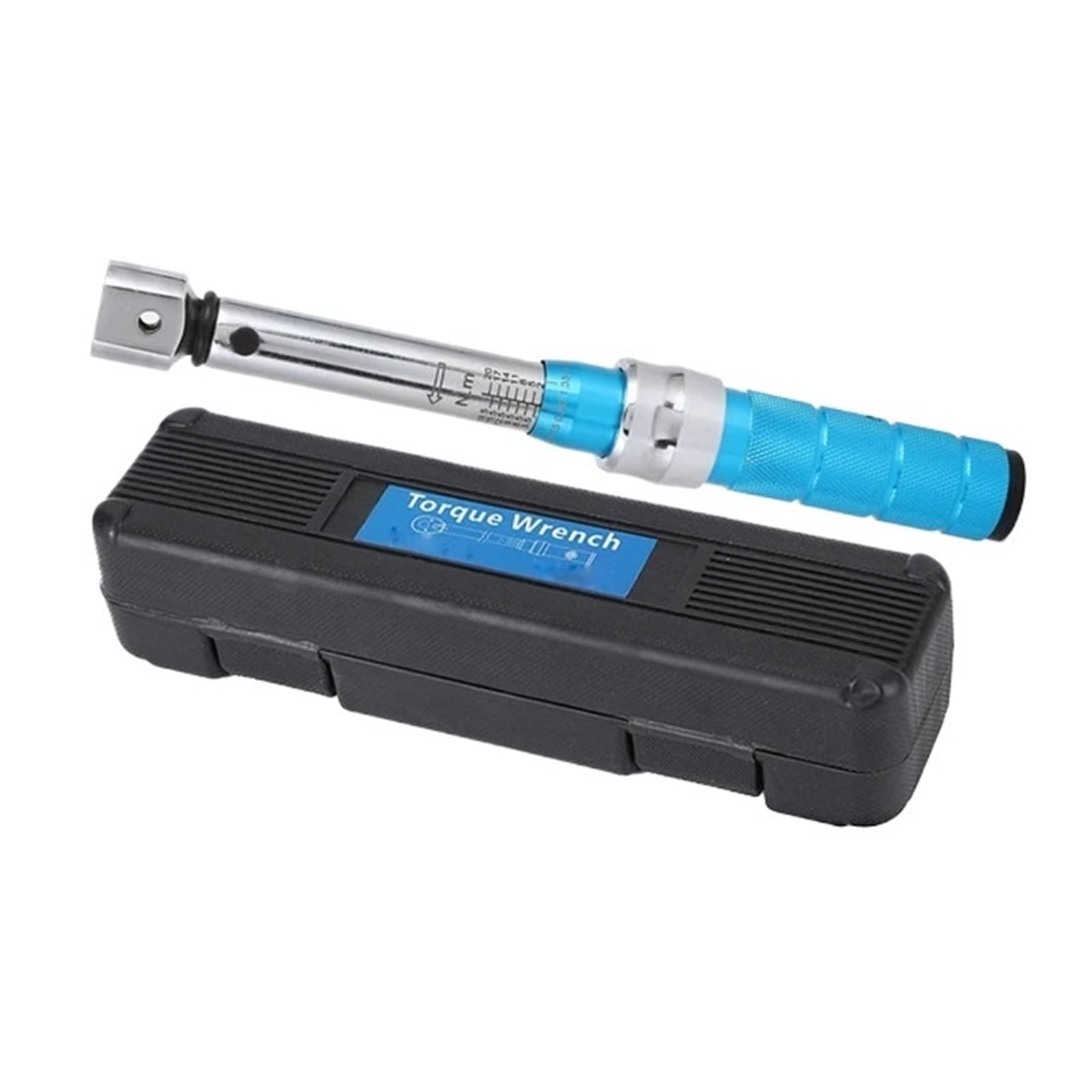 Weslnn One Color Torque Wrench Torque Wrench Interchangeable Head 2-60Nm 9 * 12Mm Square Drive Accuracy 4% Car Repair Maintanence Spanner Multifunctional Tool Easy Adjustment(5-25N.m)