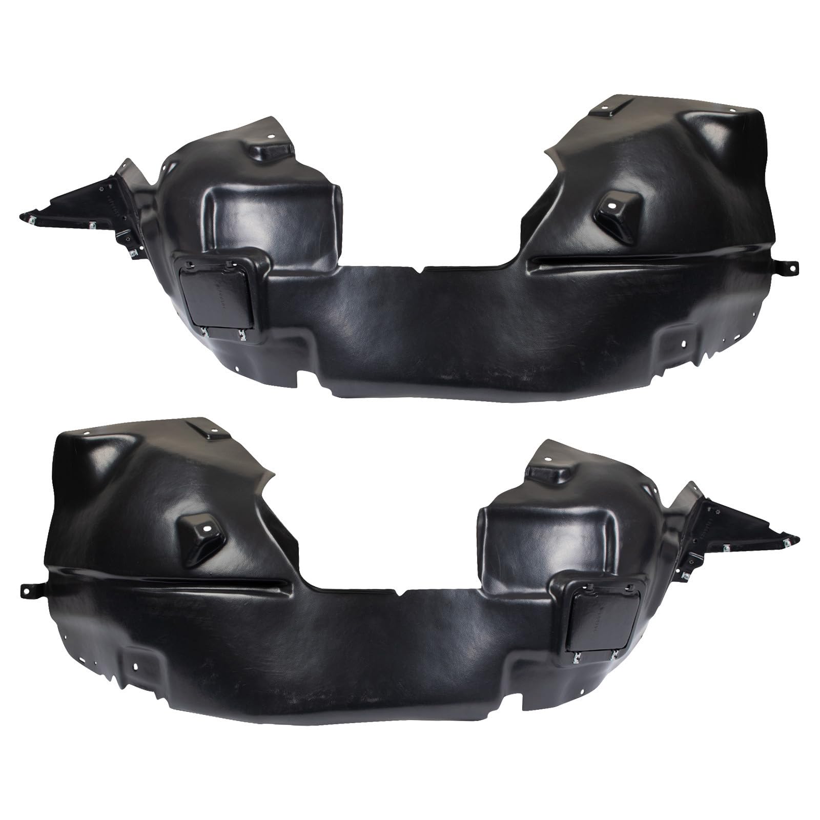 TRQ Inner Fender Liner Set | For 2014-2017 Fiat 500L FI1248101 FI1249101