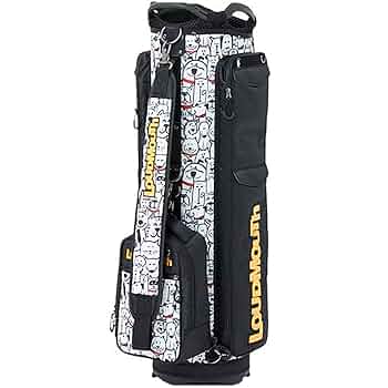 LOUDMOUTH レッドキャディバッグ LOUDMOUTH】8.5型 スタンドバッグ キャディバッグ レッド | Pay ID