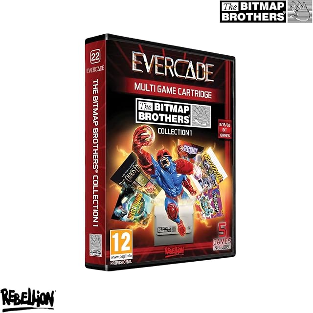 Blaze Evercade Bitmap Brothers Cartridge 1 (Electronic Games)