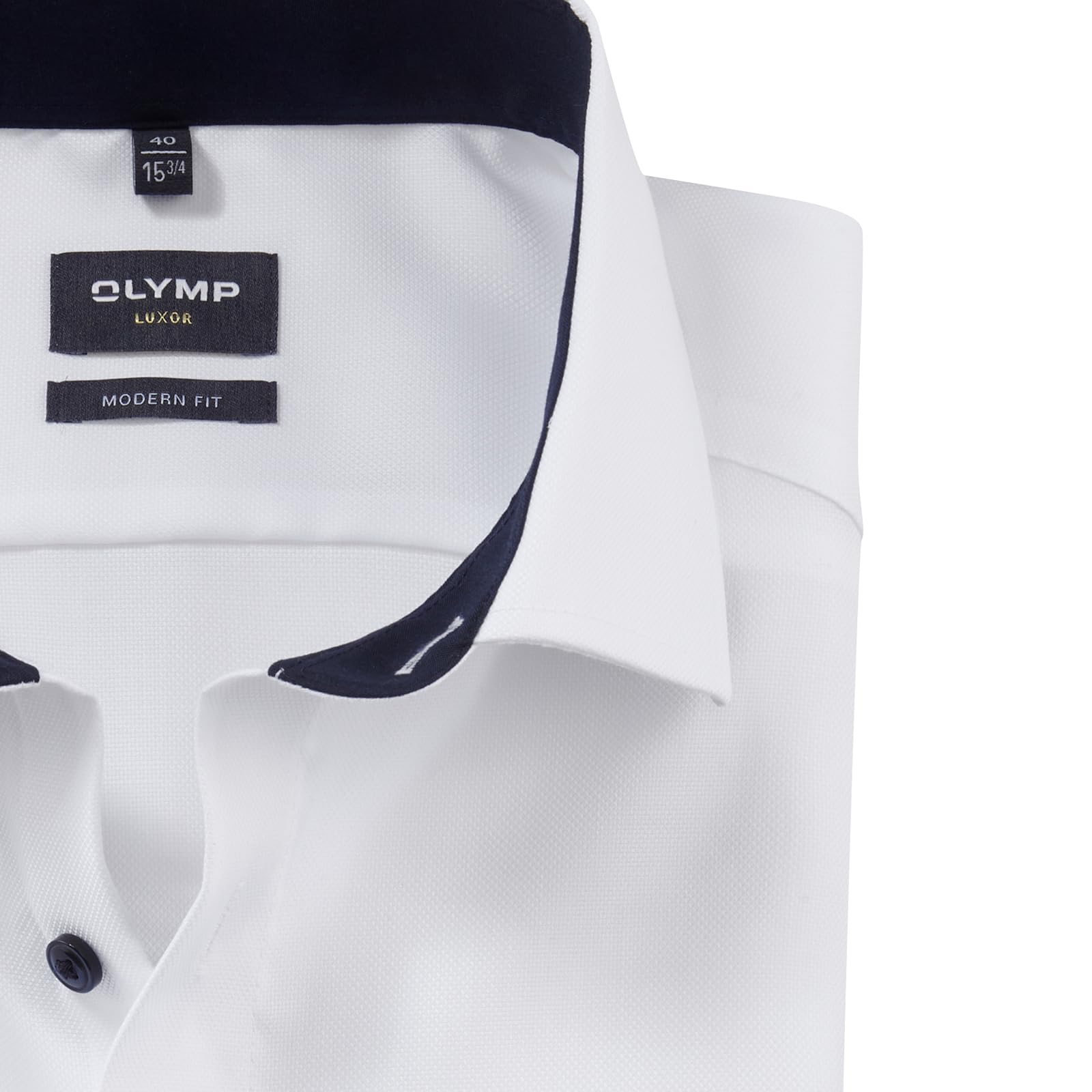 OLYMP Herren T-Shirt V-Ausschnitt Basic Tshirt,Tee,Einfarbig,Body fit,