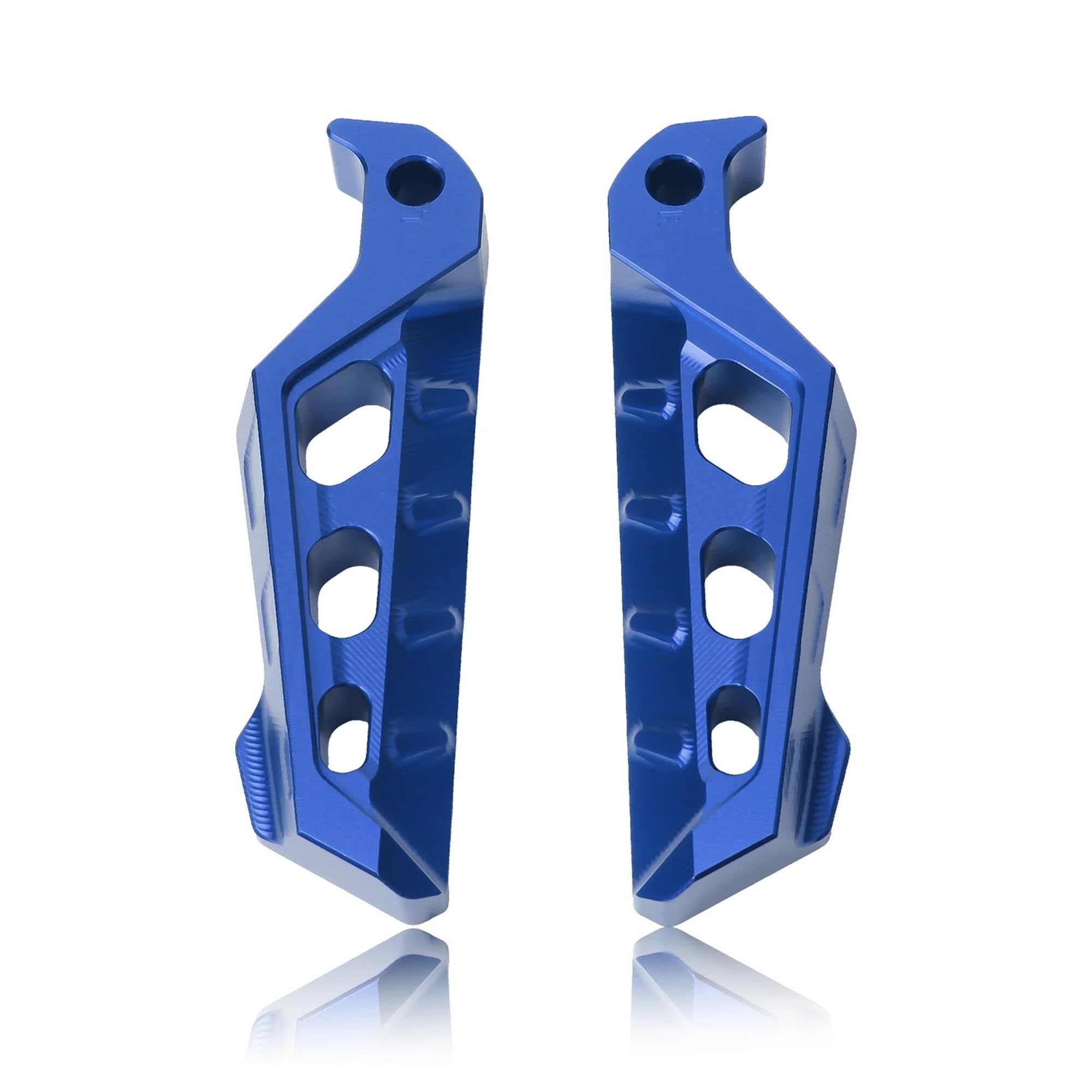 Repose-Pieds Arrière pour Scooter pour Yamaha X-Max (125/250/300/400) Et pour NMAX 155 – Accessoires Usinés CNC(Blue)