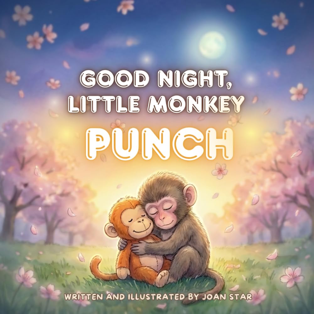 Good Night, Little Monkey Punch: A Heartwarming Bedtime Story About Friendship, Comfort, and Feeling Safe at Night