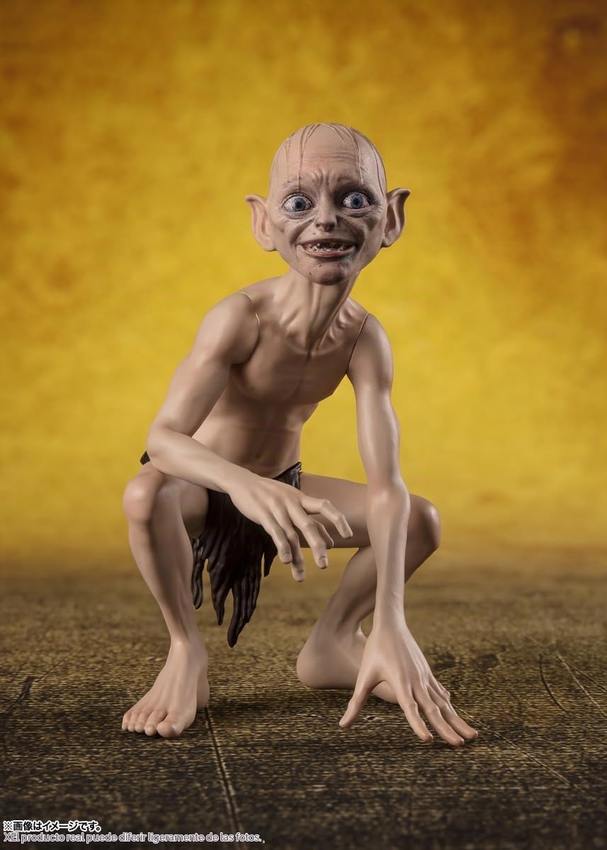 TAMASHII Nations Frodo Baggins & Gollum Figuras 12 & 5 cm The Lord of The Rings: The Fellowship of The Ring