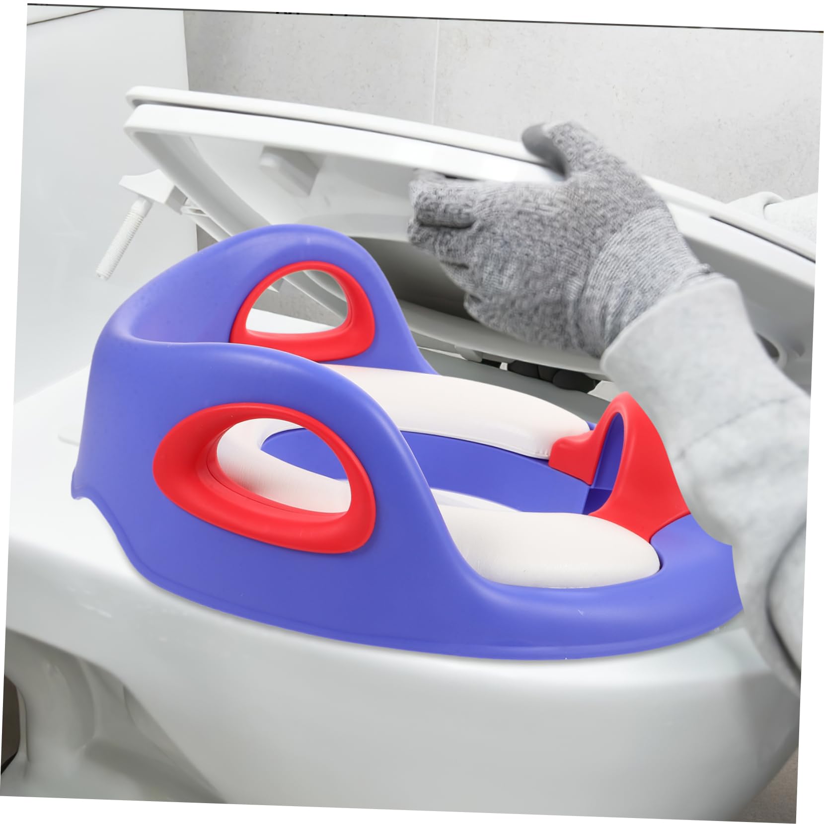 Asiento de Inodoro Infantil Reductor Wc Antideslizante Accesorio Práctico y Portátil Aprendizaje Casa y Viaje
